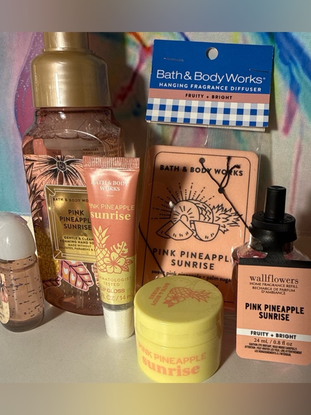 Pink Pineapple Sunrise bundle